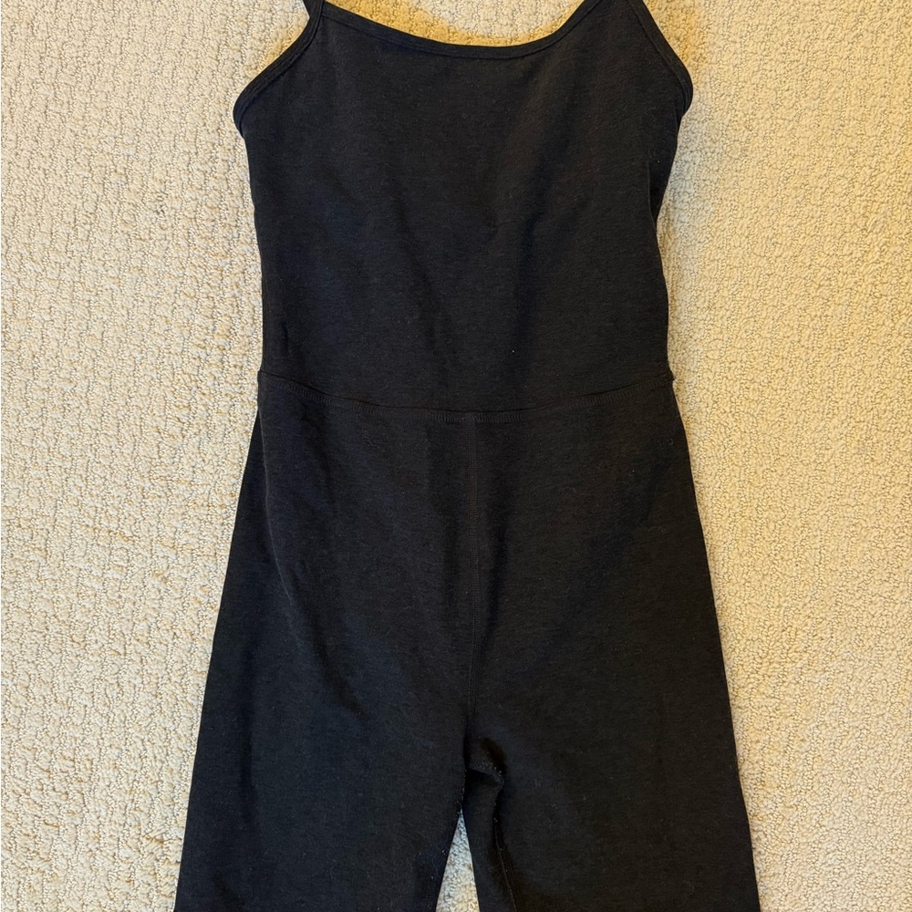 Beyond yoga space dye get in gear biker romper